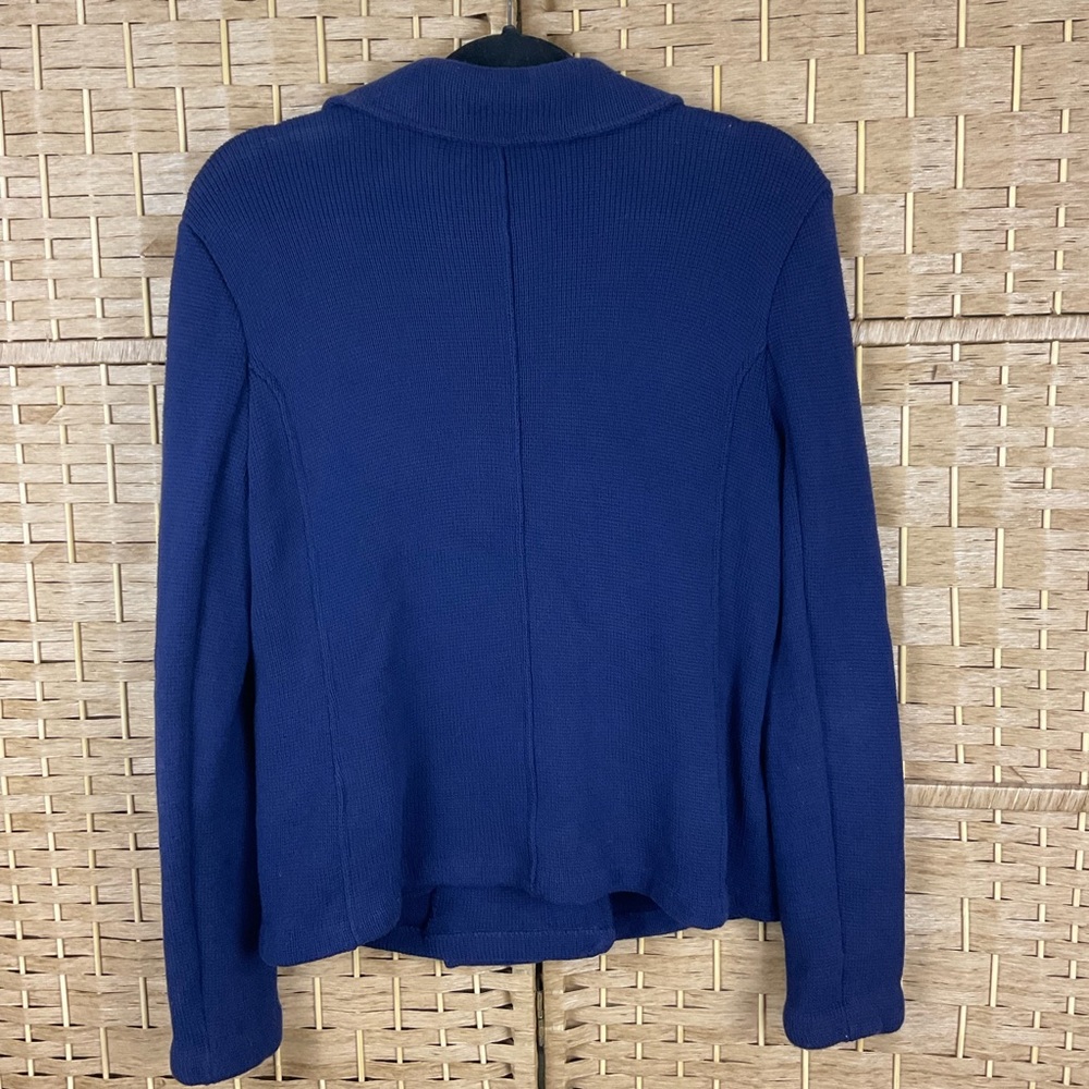Ralph Lauren Nautical Sweater Jacket Double Breasted Size M - Picture 2 of 6